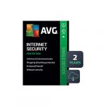AVG Internet Security | Antivirus Protection Software | 1 PC, 2 Years